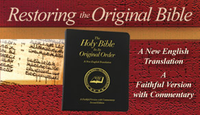 Restoring the Original Bible
